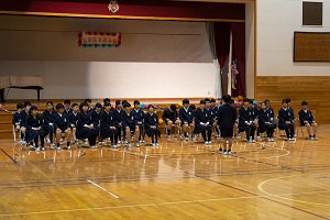6年生を送る会