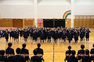 6年生を送る会