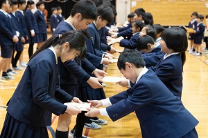 6年生を送る会