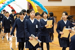 6年生を送る会