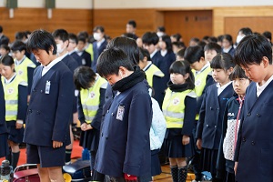 黙とう