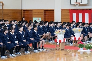 平成30年度 第72回卒業式を挙行しました。