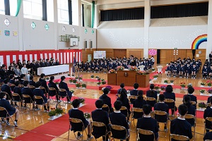 平成30年度 第72回卒業式を挙行しました。