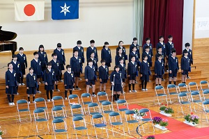 平成30年度 第72回卒業式を挙行しました。