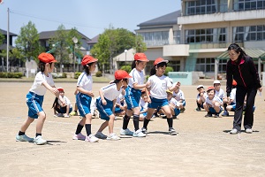 体育大会の練習