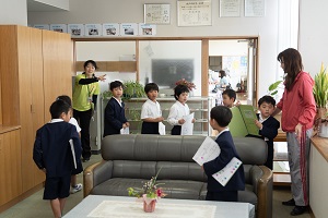 校内探検