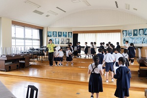 校内探検