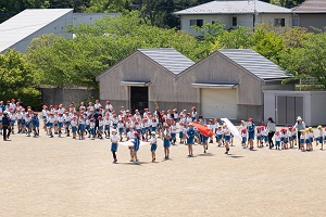開会式の練習