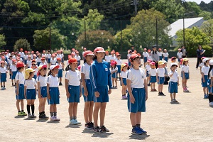 開会式の練習