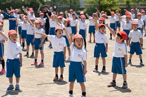 開会式の練習