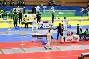 フェンシング観戦