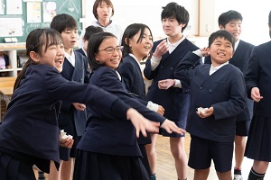 豆まき