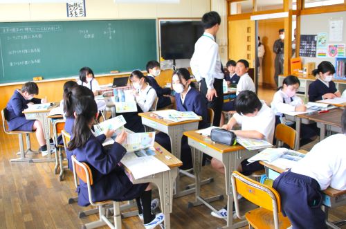話し合いです