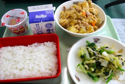 今日の給食