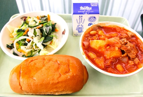 当日の給食