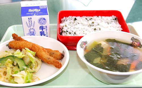 当日の給食