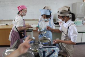 じゃがいもを茹でる