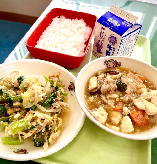 今日の給食