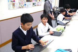 タブレット操作