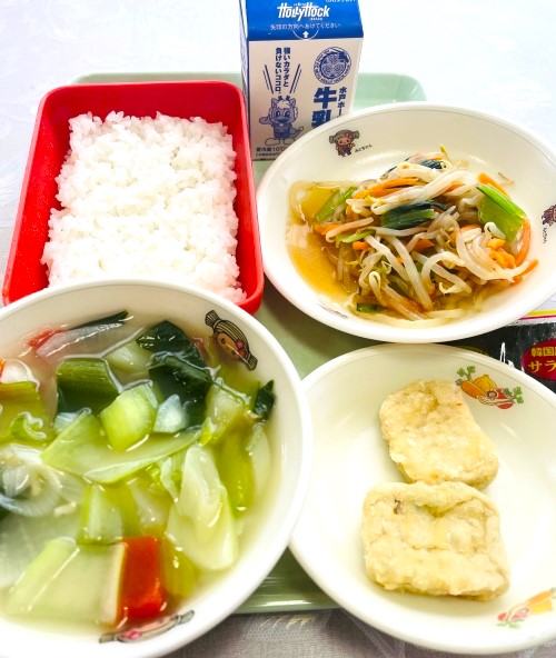 今日の給食
