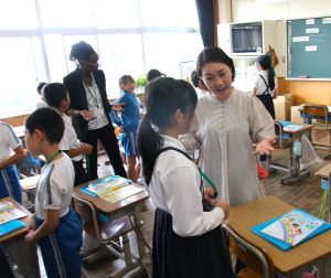 先生の話を