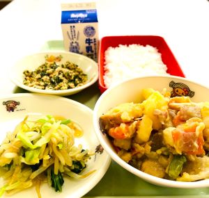 今日の給食