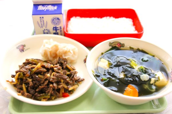 今日の給食