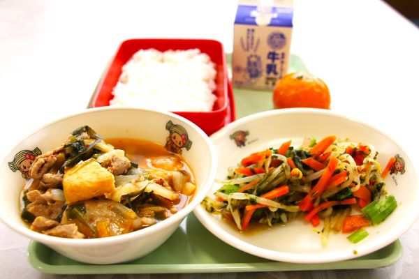 今日の給食