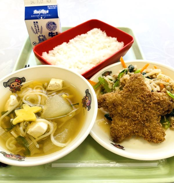 今日の給食