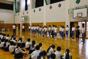 6年結団式8