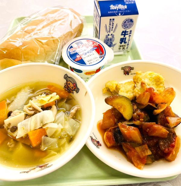 今日の給食