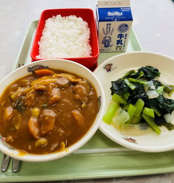 今日の給食