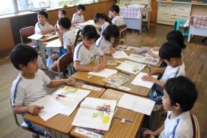 登場人物のお面作り_2