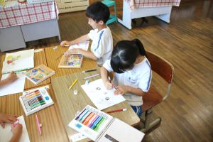 登場人物のお面作り_5