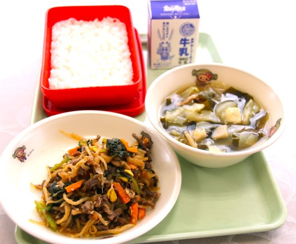 今日の給食