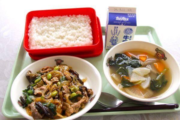 今日の給食