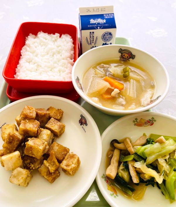 今日の給食