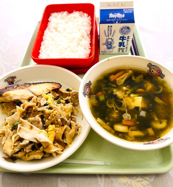 今日の給食