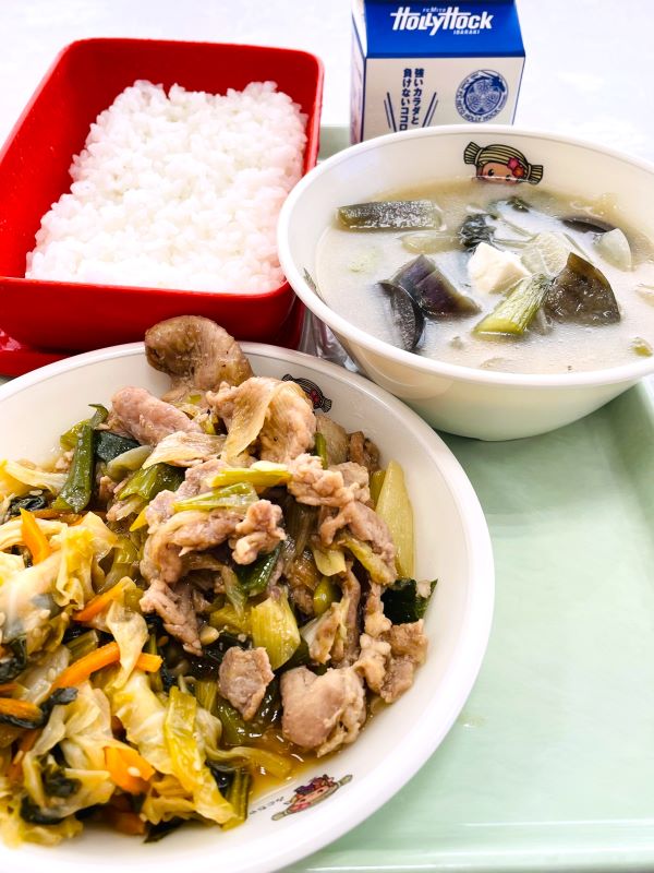 今日の給食