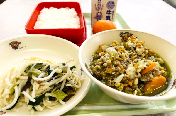 今日の給食