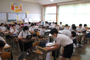 タブレット授業
