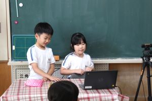 タブレットを使って