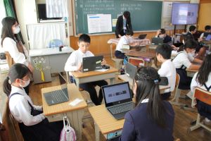 授業風景〈5年2組〉社会_5