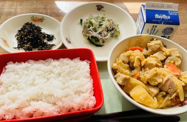 今日の給食