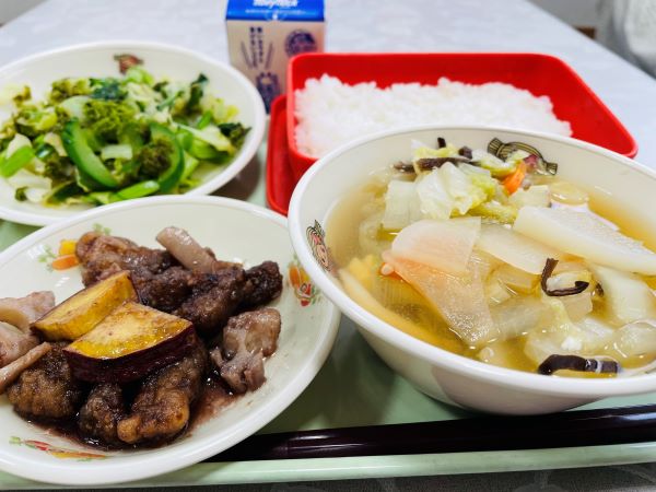 今日の給食