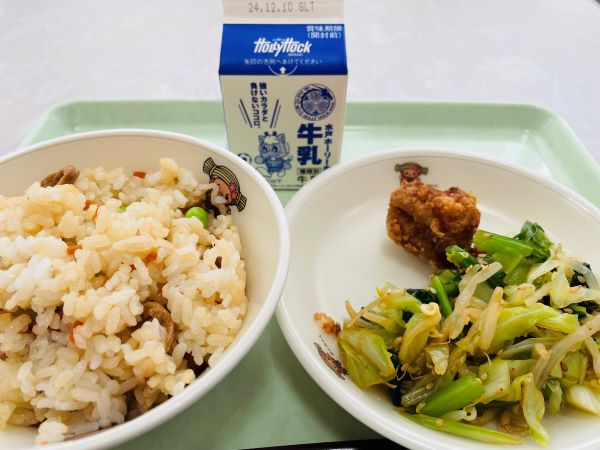 今日の給食