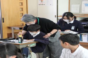 習字に取り組みました_2
