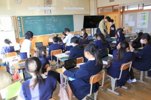 先生が説明