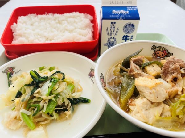 今日の給食