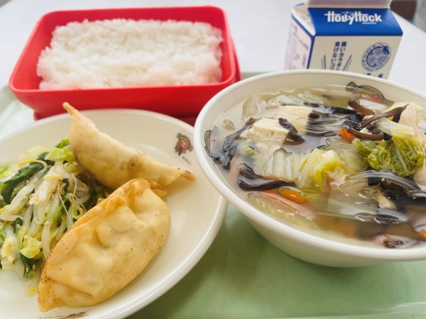 今日の給食 今日の給食